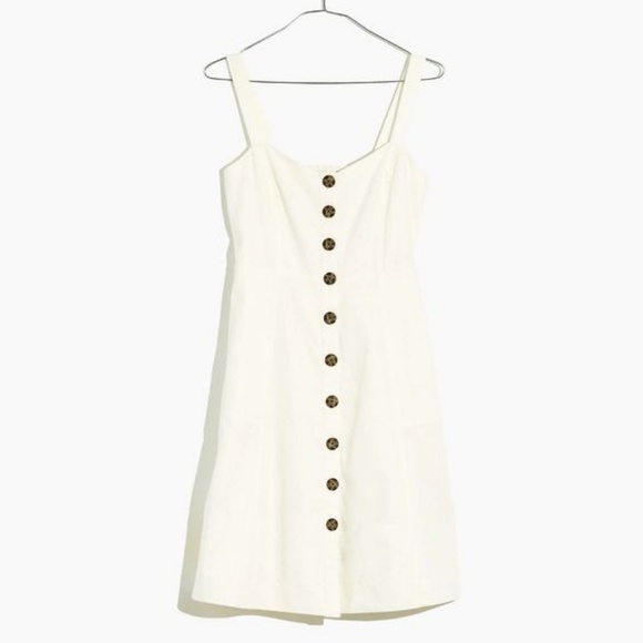 Madewell Dresses & Skirts - Madewell Button-Front Tank Dress